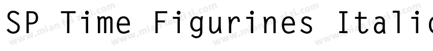 SP Time Figurines Italic字体转换